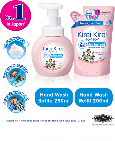 Handwash Peach – KIREI KIREI